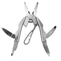Portable Multifunction Folding PlierStainless Steel Foldaway Knife Keychain ScrewdriverCamping Survival EDC Tools Travel Kits