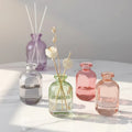 Custom Luxury Colored Empty Aroma Diffuser Bottle Home Fragrance Diffuser Oil Glass Packaging Bottle