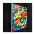 Wholesale Custom UV Printing PVC Glass Wall Mount Advertising Display Sign Interchangeable Light Box Art Museum Gallery Showcase