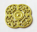 Brass Filigree Stamping 41mm Raw Brass Finding DIY Craft