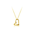 Romantic Korean Love Pendant Choker 925 Sterling Silver Heart Necklace Zircon Fashionable Wedding Party Jewelry Gift for Women