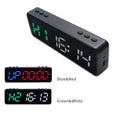 Manufacturer 1 Inch Mini Portable Sports Interval Clock Button Control Small Home Gym Boxing Training Digital Countdown Timer