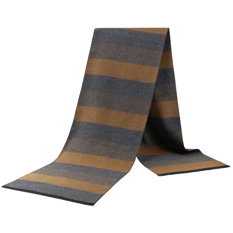 Designer Scarf Famous Brands Wool Pashmina Shawl Men Winter Fashionable Scarves