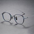 Titanium Fashion Clear Lens Eyeglasses Solid Pattern Spectacle Designer Optical-Frame From Hong Kong