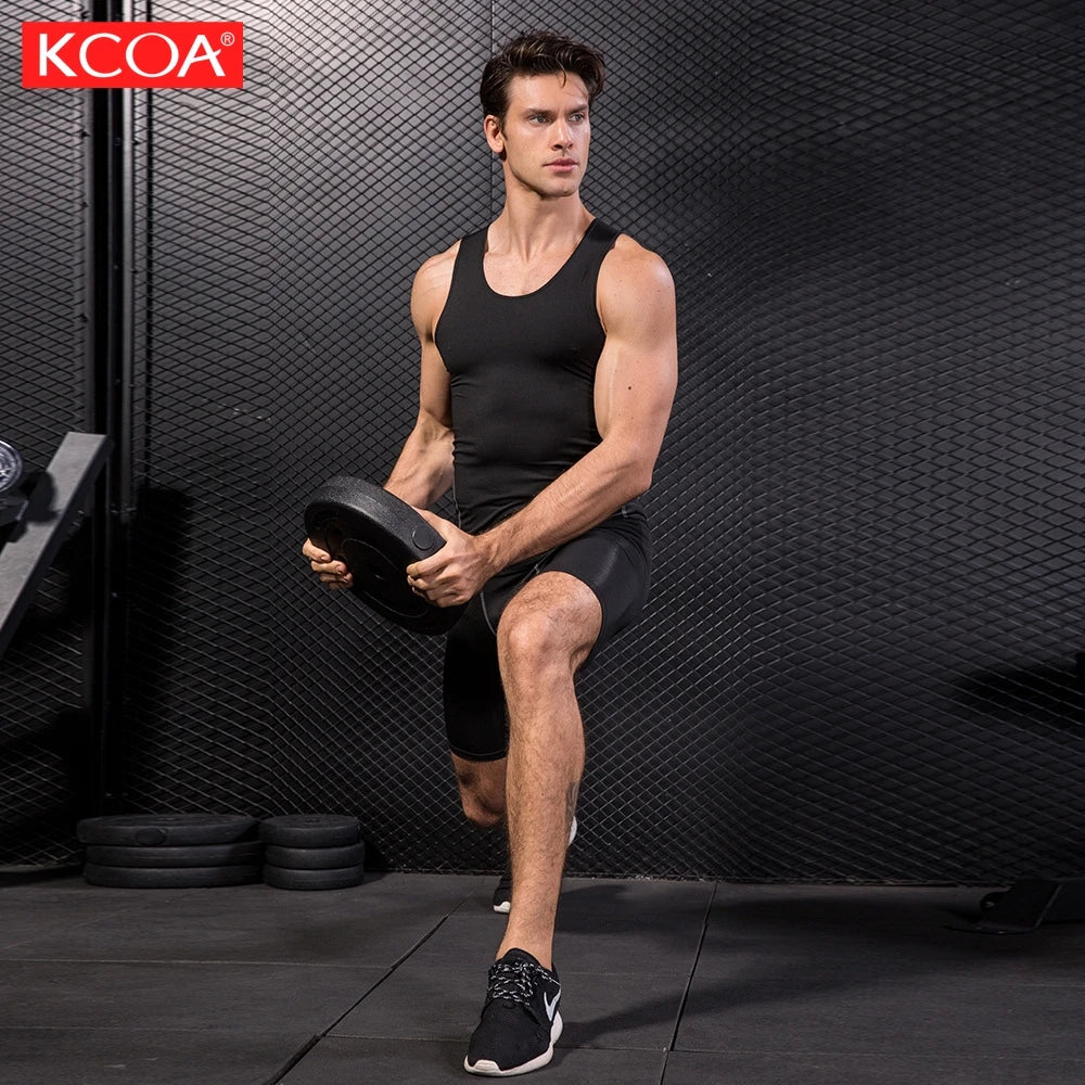 Slimming  Tank Top Fitness Wear Friendly Shirts Workout Clothing Sport Gym Vests for Men