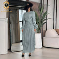 Zaynab Women Muslim Dress Women Abaya Islamic Clothing Custom Muslim Dress Islamic Dress Dubai Beaded Elegant Abaya