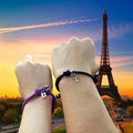 19 Colors Custom Magnetic Key and Lock Alloy Bracelet for Couple 2pcs/set Couple Magnetic Bracelet Charm Bracelet Adjustable