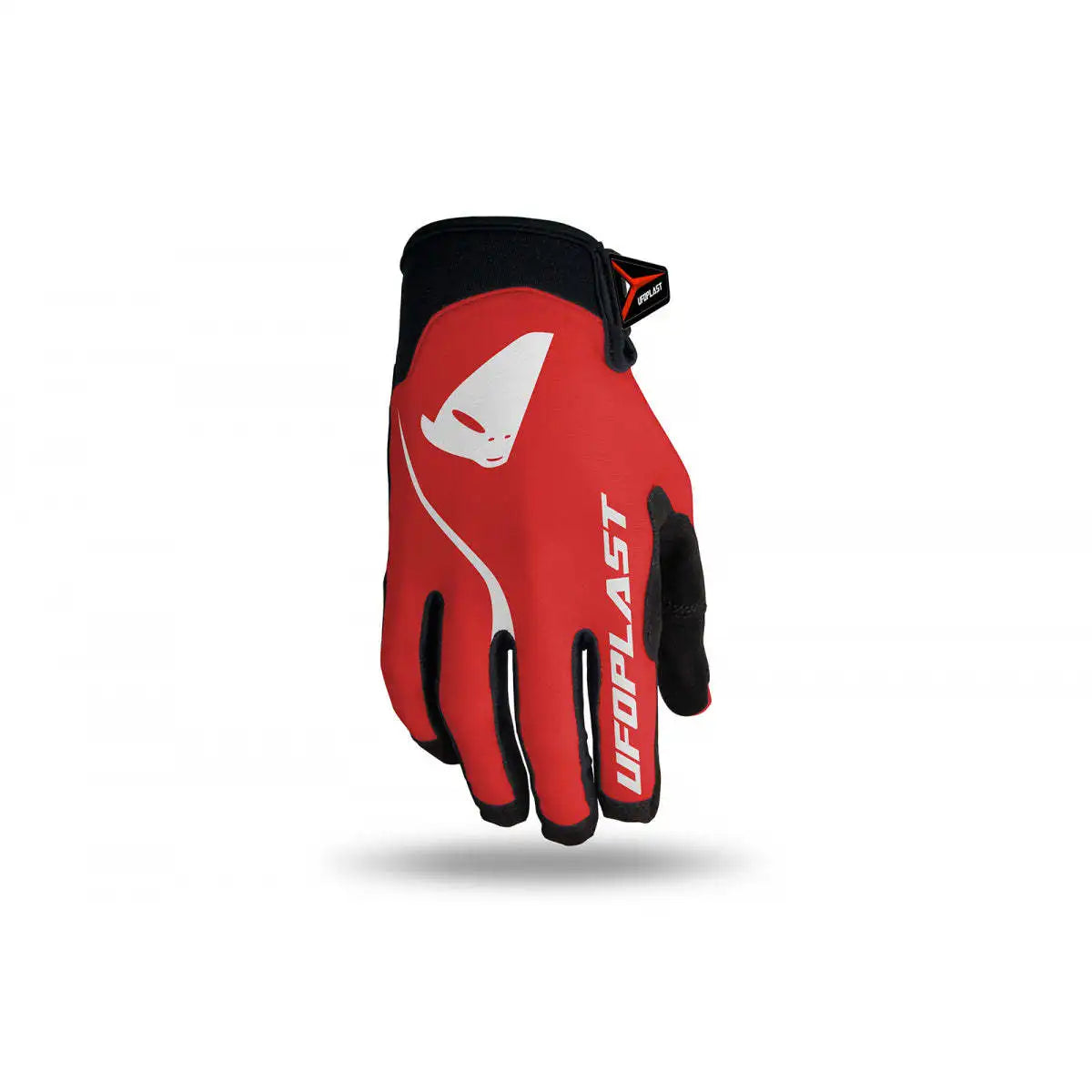 SKYLINE Comfortable Sports Gloves for Motocross/Enduro Red Summer/Winter Made of Polyester PU Cotton