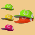 Custom Embroidery Logo Mesh 6 Panel Hat Snapback Cap Hip Hop Flat Brimmed Baseball Cap