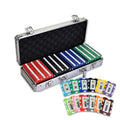 100PCS/LOT Poker Chips 11 Colors 29g Clay Chip Texas Hold'em Poker Wholesale Square Crown Poker Chips