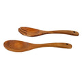 Salad Server Set Large Salad Cooking Stirring Fork Wooden Tableware