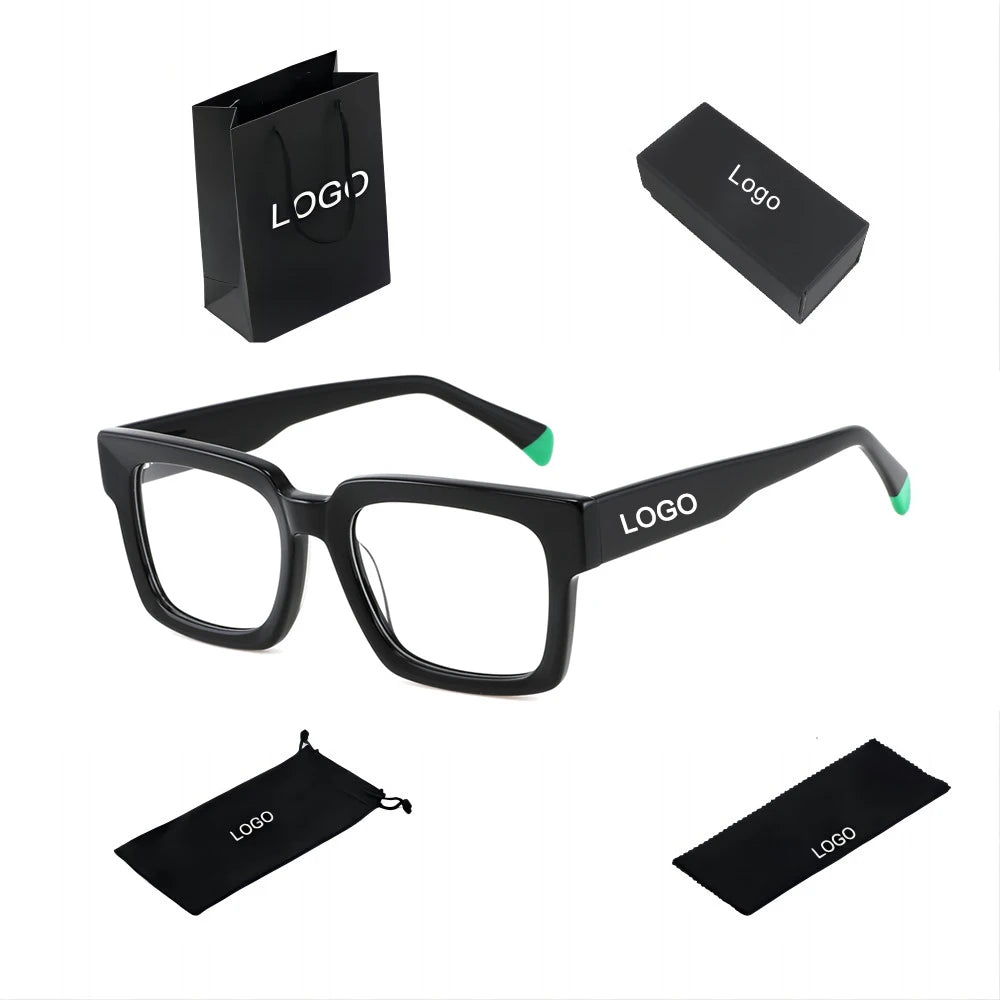 Mixed Style Vintage Spectacles Eyeglasses Prescription Glasses Men Blue Light Blocking Glasses Acetate Eyewear Eyeglass Frames