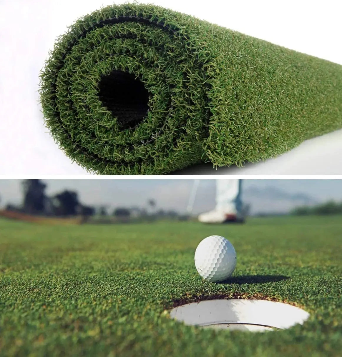 Realistic Indoor Outdoor Garden Lawn Landscape Patio Synthetic Turf Mat  Turf & Rug Artificial Grass