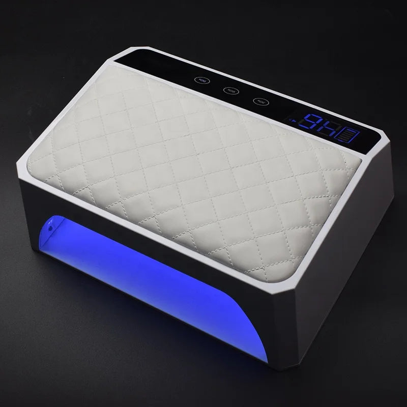 CometNails New Original 178W Rechargeable Salon Manicure UV Led Cordless Nail Lamp With Replaceable Hand Pillow Dryer Machine