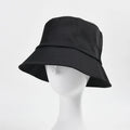 Wholesale Designer Plain SunHat Blank Black White Sun Shade Fishermen Custom Satin Bucket Hat for Women Men Outdoor Casual Dress