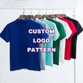 Hot Selling Design Golf Shirts Custom Logo Solid Color Uniform Golf Camiseta Golf Shirt for Men