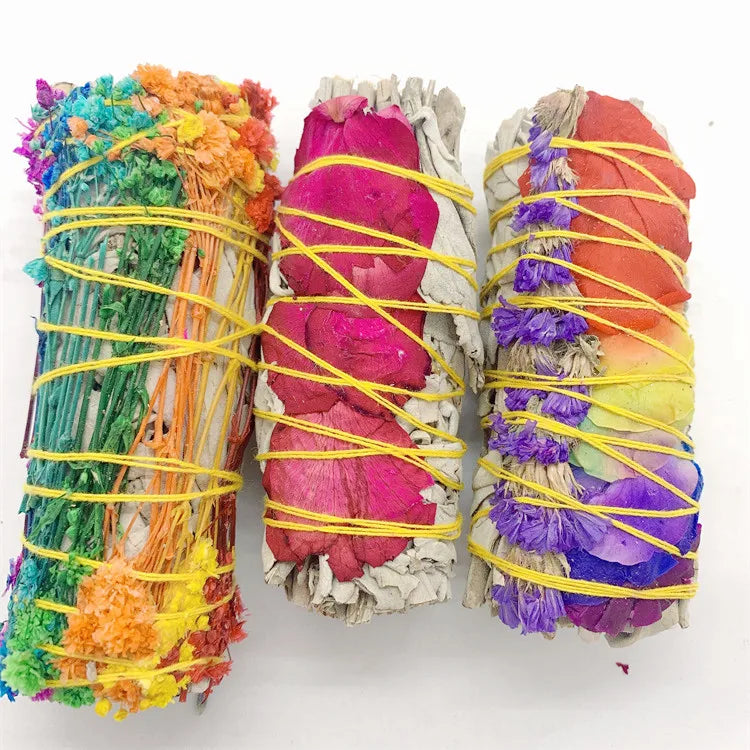 Hot Selling Custom Sage Smudge Stick Dried Flowers with White Sage Bulk Raw Processing Hot Ad-Drying Process
