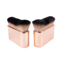 Customized High Quality Vegan Tanning Face Body Brush Private Label Large Foundation Makeup Glow Body Brushes for Self Tanning
