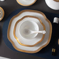 Light Luxury Bone China Ceramic Tea Kettle and Cup Set