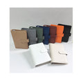 Wholesale Silver Ring Loose Leaf Notebook Cover Customized Cash Envelope Organizer PU Leather Budget Planner Sleeve A5 A6 Binder