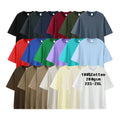 Custom 3D Puff Print T Shirt Unisex Heavy Cotton T Shirt Men 100% Cotton Oversize Drop Shoulder Tee Shirt
