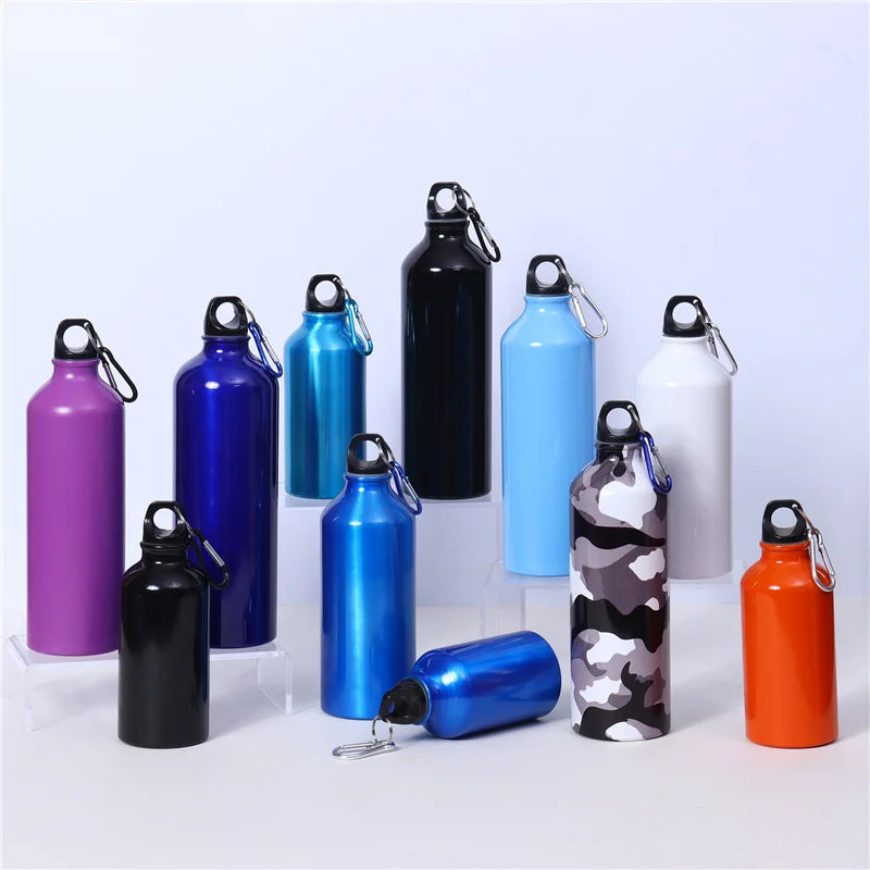 Wholesale Custom Outdoor Aluminium Sports Drink Water Bottle 500m 750ml 1000ml Direct Drinking and Boiling Water Applicable