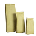 Customizable 250g 500g 1kg Flat Bottom Plastic Packaging Coffee Pouch Bags Black Paper Bags Printed China for Food Tea