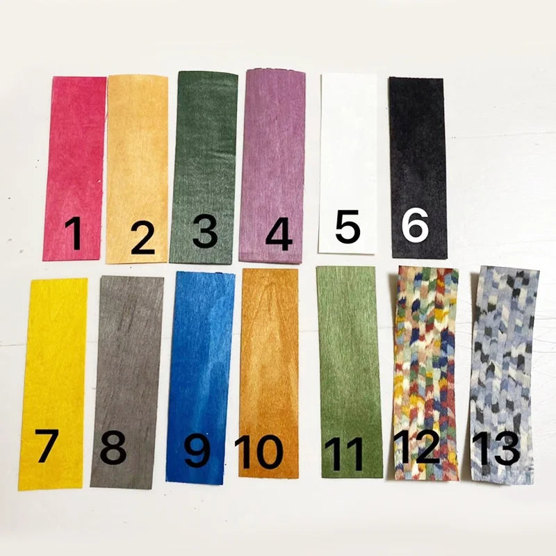 Multi Color Finger Skateboard Deck Veneer Wooden Fingerboard Veneer