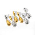 Nabest Luxury 18k Gold Plated Top Quality Fashion Earrings for Women Stainless Steel Water Drop Dangle Earrings