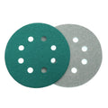 PMS 125mm 7holesGreen Film Sandpaper Disc Wet Dry Sandpaper Orbital Sander Pad Round Round Sanding Discs for Automotive