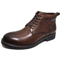 Chinese Manufacturers Wholesale Formal Boots All Season Outdoor Men Leather Dress Boots for Men