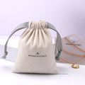 Wholesale Custom Logo Printed Flannel Velvet Pouch Drawstring Jewelry Display Perfume Gift Jewelry Velvet Bag