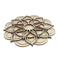 Custom Wood Mandala Wall Art Wall Decor Sacred Lotus Mandala Wall Art Spiritual Gifts