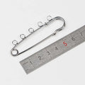 3 Turns 5 6 7cm Nickel White K Ancient Bronze Imitation Gold Safety Brooch Brooch Wound Iron Wire Jewelry Accessories