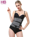 Hot Sale Two Strap Double Belt Neoprene Breathable Zipper Waist Trainer Plus Size Shapewear XS-6XL Slimming Eco-Friendly Quick