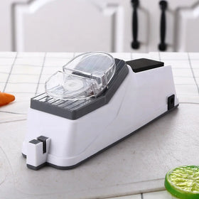 Epsilon Adjustable Kitchen 2 Stage Sharpening China Fashional Knife Sharpening Stainless Steel Plug Electric Knife Sharpener