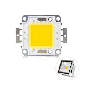 Square/ Round 10W 20W 30W 50W 100W LED Light Chip for Floodlights DC 30V 36V COB Integrated LED Lamp Diodes Flood Lights