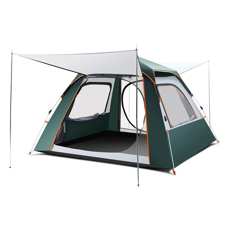 Easy Pump up Automatic Open Folding Outdoor Tent One Touch Camping Tent Outdoor Camping Hiking Fishing 4 Person Tent