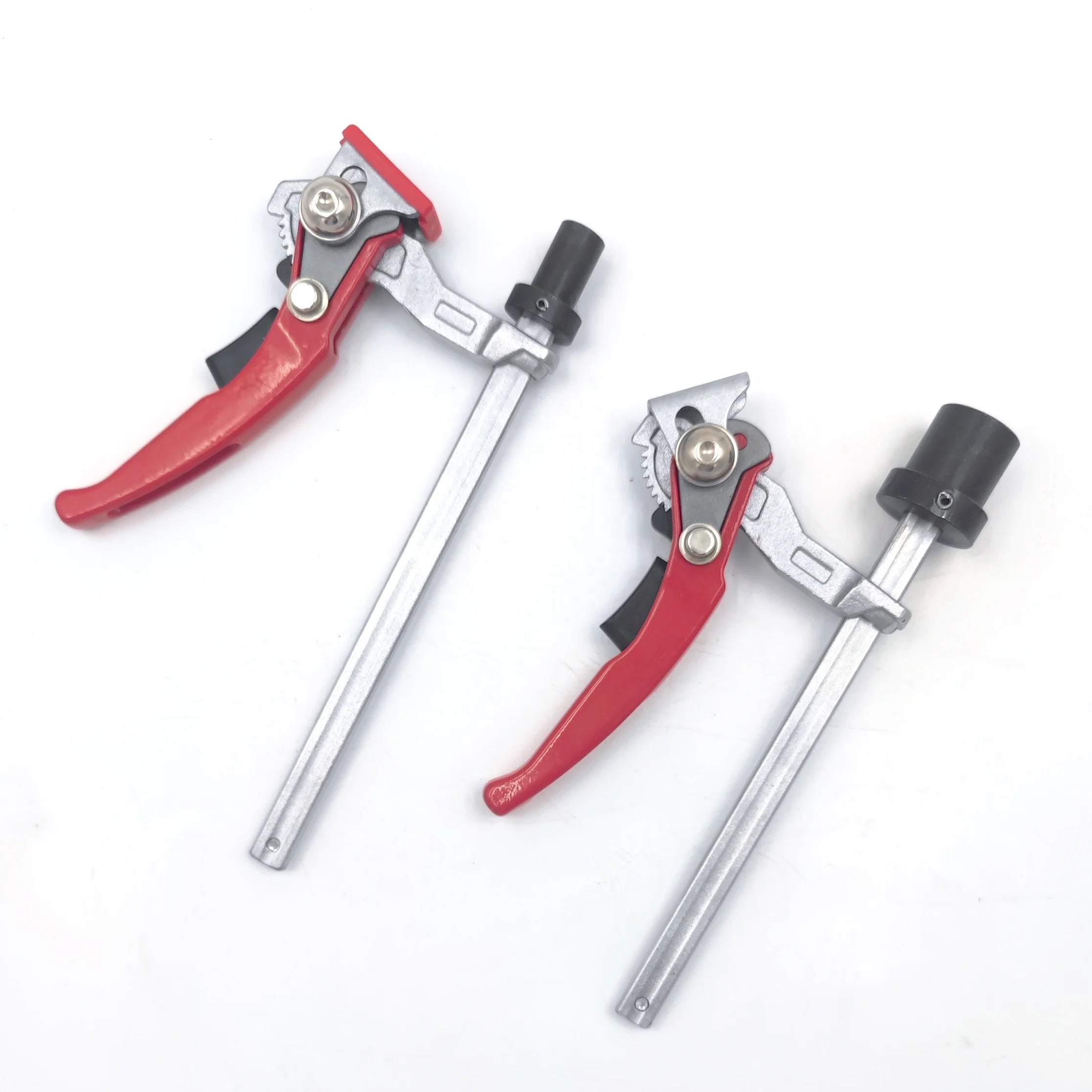 Insert F Clamps with Ratchet Bar Clamps for Woodworking Tools Table Lever Clamp for Welding and Woodworking