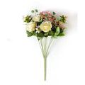 Wholesale 11 Forks Rose Flower Bouquet China Style Simulation Wedding 50cm Total Length Artificial Roses