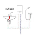 Newest Saving Energy Electric Home Instantaneous Power Water Heater for Multi Point
