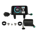 Ukc1 Electric Bike Color Display 36v 48v 60v 72v Omd2 Ebike Lcd Display Electric Bicycle Ebike Parts Ukc1 Color Display