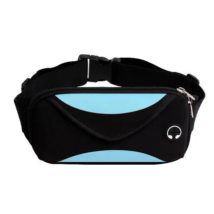 Outdoor Sports Waist Bag Waterproof Neoprene New Running Purse & Wallet Zipper Closure for Mountaineering