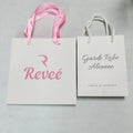 Custom Eco Kraft Paper Gift Bags with Cotton Handles Fast Food Takeaway Lamination Printing Colored Kraft Paper Bags with Logos