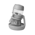 Automatic Non-Stick Liquid Dispensing Dishwashing Pot Scrubbing Brush Household Kitchen Lazy Cleaning Tool Made Durable Plastic