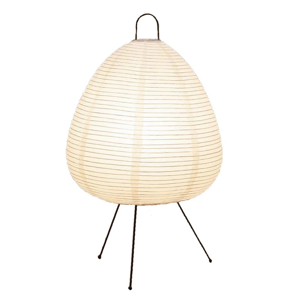 Nicro Novelty Nordic Egg Shaped Pattern LED Desk Lamp Indoor Bedroom Home Table Decoration Disposable Rice White Paper Lantern