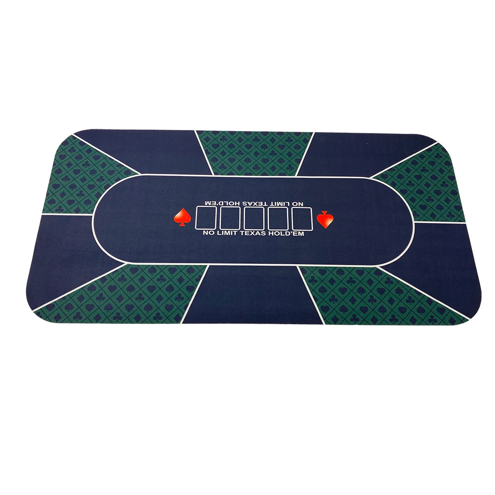 10 People Speed Cloth Neopreno Thick 160x80 1.6 180x90 Rectangle Oval Round Playing Card Poker Table Mat
