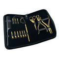 Hand Tied Hair Extension Tools Kit Custom Hair Extension Tools Kit Professional Hair Extension Pliers Set 17 pieces Work Pliers