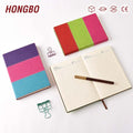 160 GSM Dot Grid Journal Cloth Cover Hardcover Executive Guided Motivational Happiness Fabric Journal Notebook