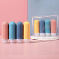 89ML Custom Eco Non-Toxic Cute Leak Proof  Squeeze Shampoo Cosmetic Personal Care Silicone Travel Kit Capsule